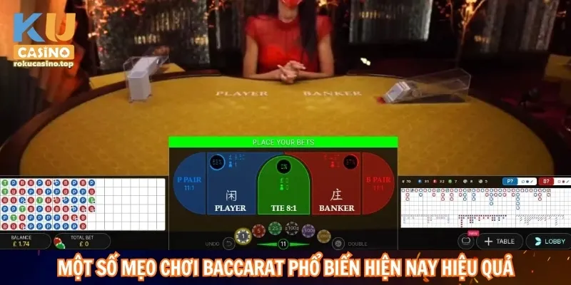 Mẹo Chơi Baccarat Cho Người Mới Bắt Đầu Tại Kucasino 3 Một số mẹo chơi Baccarat phổ biến hiện nay hiệu quả